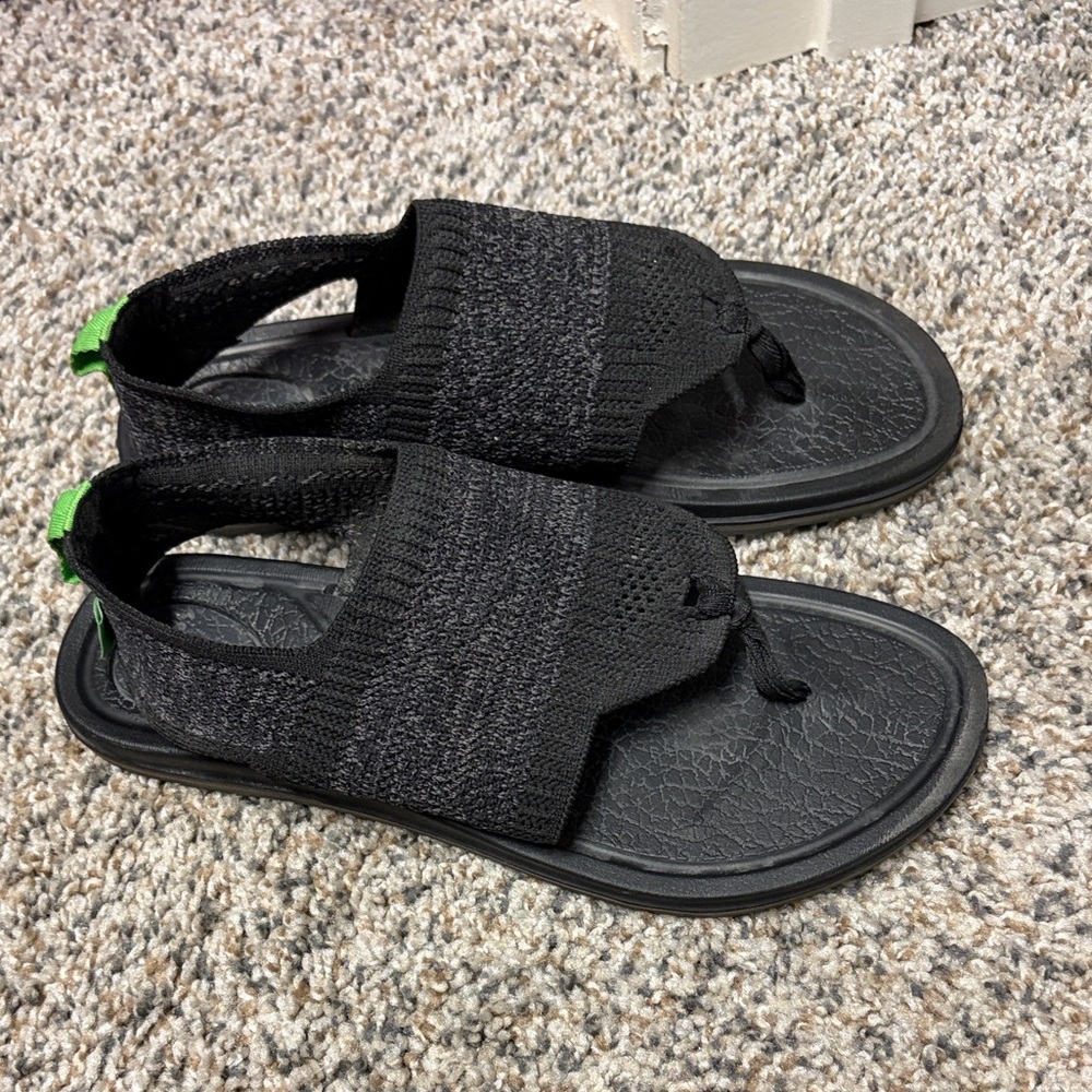 Sanuk Women’s Black Sandals